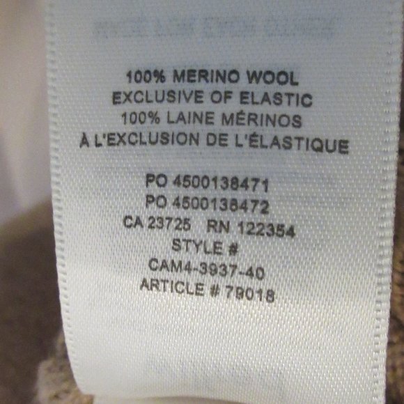 Aritzia Wilfred 100% Merino Wool Women's Sweater Sandy Beige V neck Size Small - Picture 8 of 9